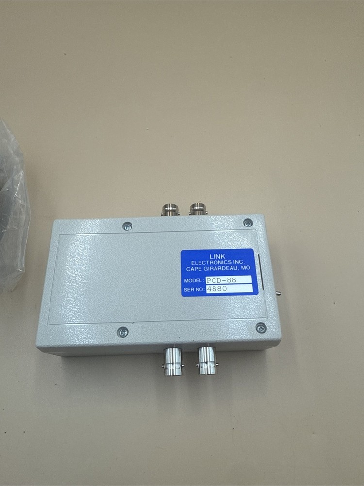 Link Electronics PCD-88 Portable Closed Caption Decoder CC1 CC2 Switchable