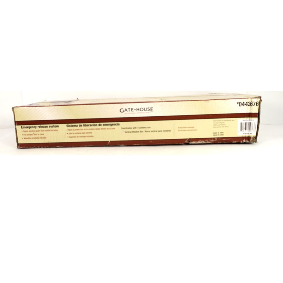 Gatehouse, Window Bar Accessory, Emergency Release Kit, Item #0442676
