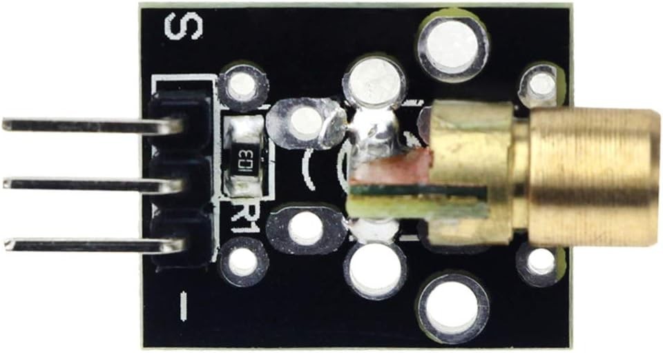 5mW DC 5V Laser Transmitter Modules with Copper Housing for DIY Electronics