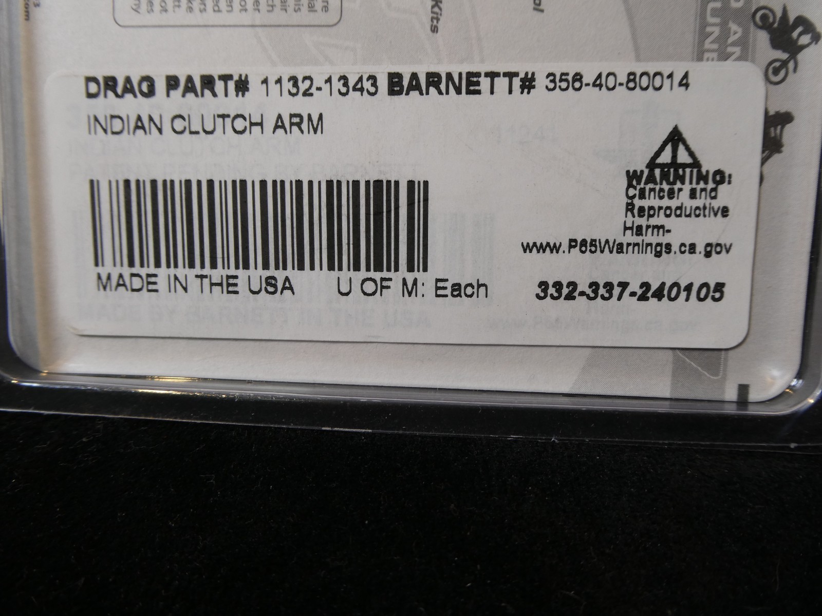 Barnett Indian Clutch Shaft Arm (356-40-80014) Indian Baggers 2014 - 2020 Q7