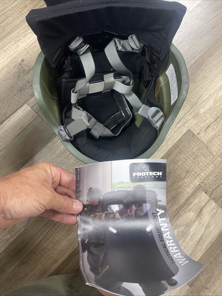 ProTech Tactical Armored Ballistic Helmet Level IIIA Medium Delta 4 9
