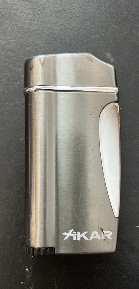 Xikar Torch Lighter grey Single Jet Flame Refillable Working