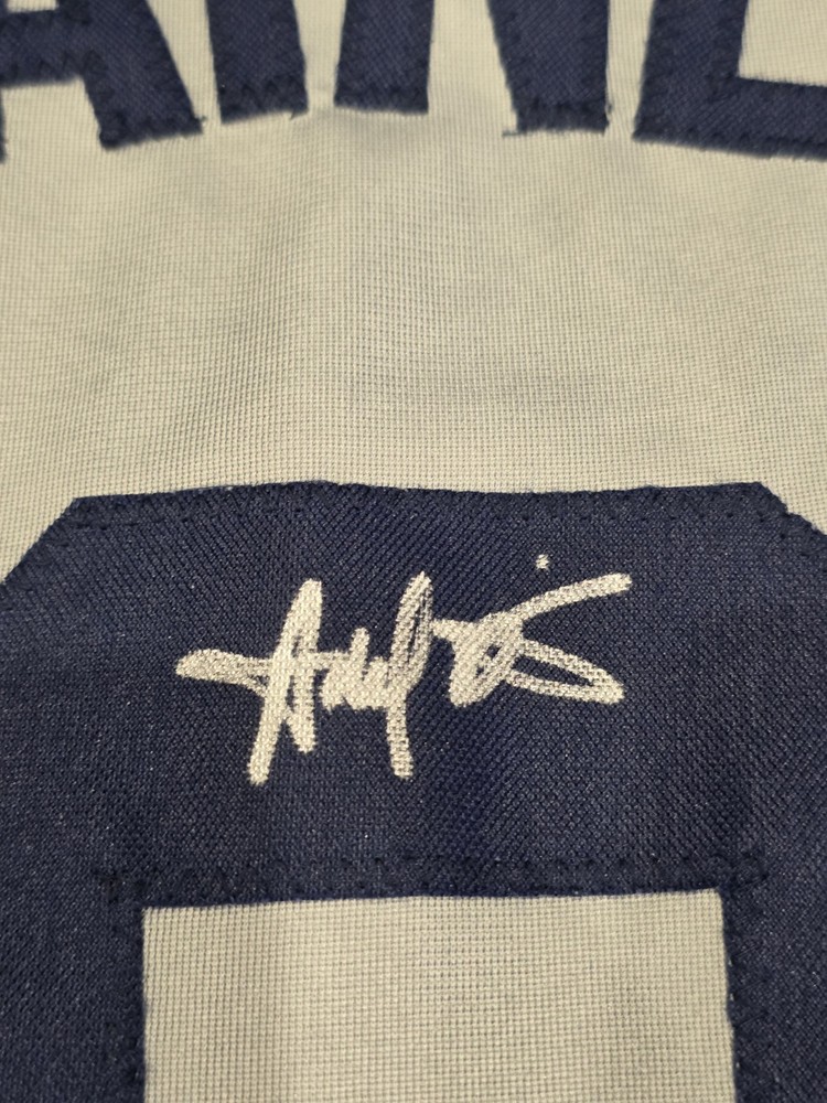Harold Baines Autographed/Signed Jersey JSA Grey Custom Jersey