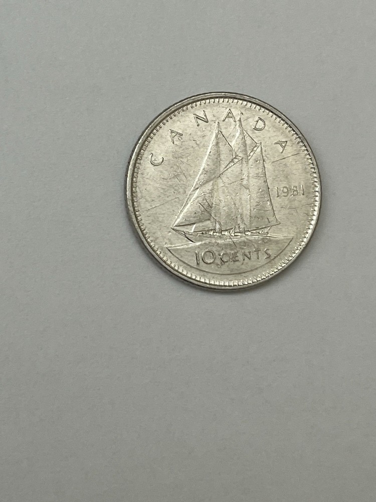 1981 Canada 10 cents