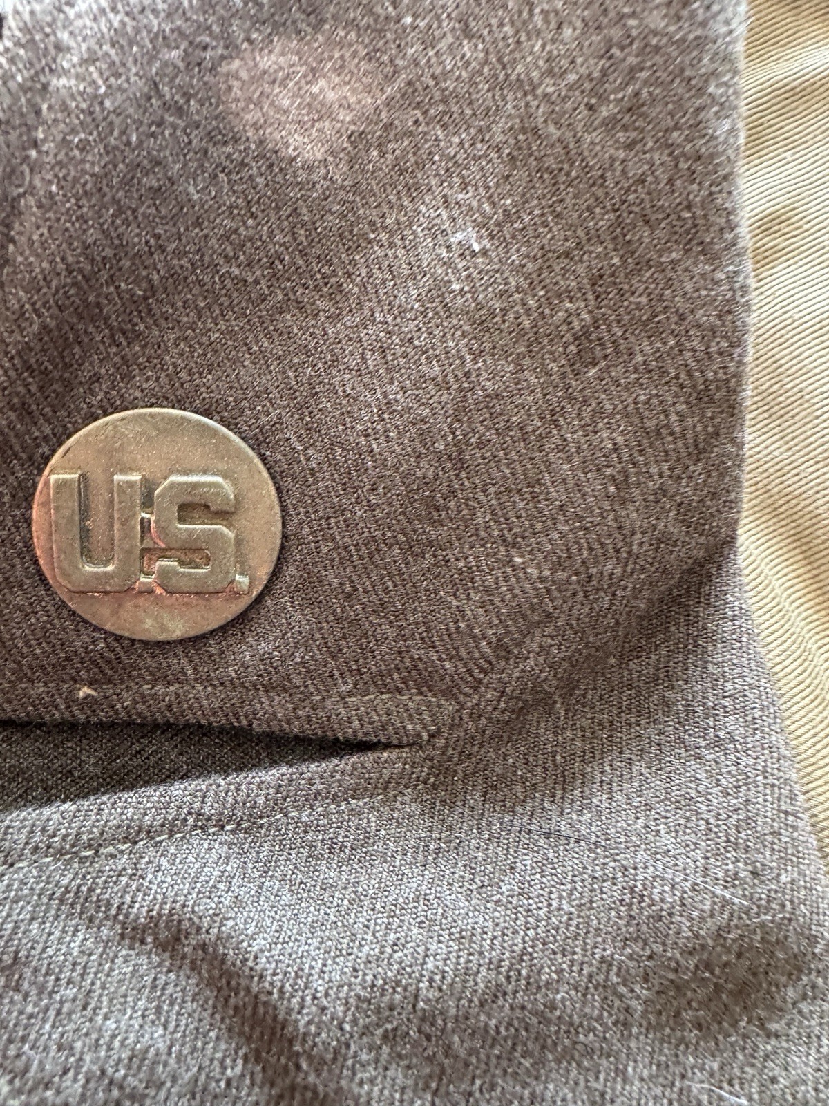 WWII ADSEC Army HQ Patched Ike Jacket W/Awards And Name ID