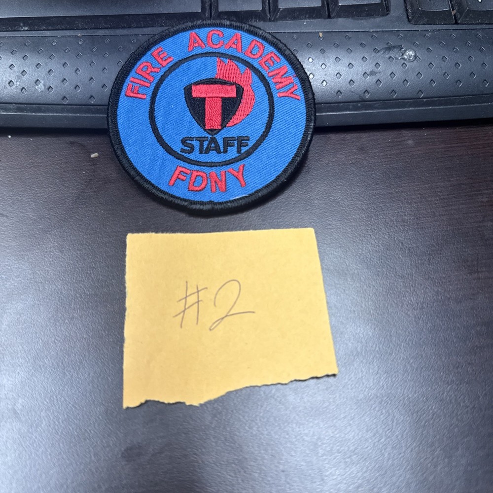 Fire Academy Staff FDNY Patch