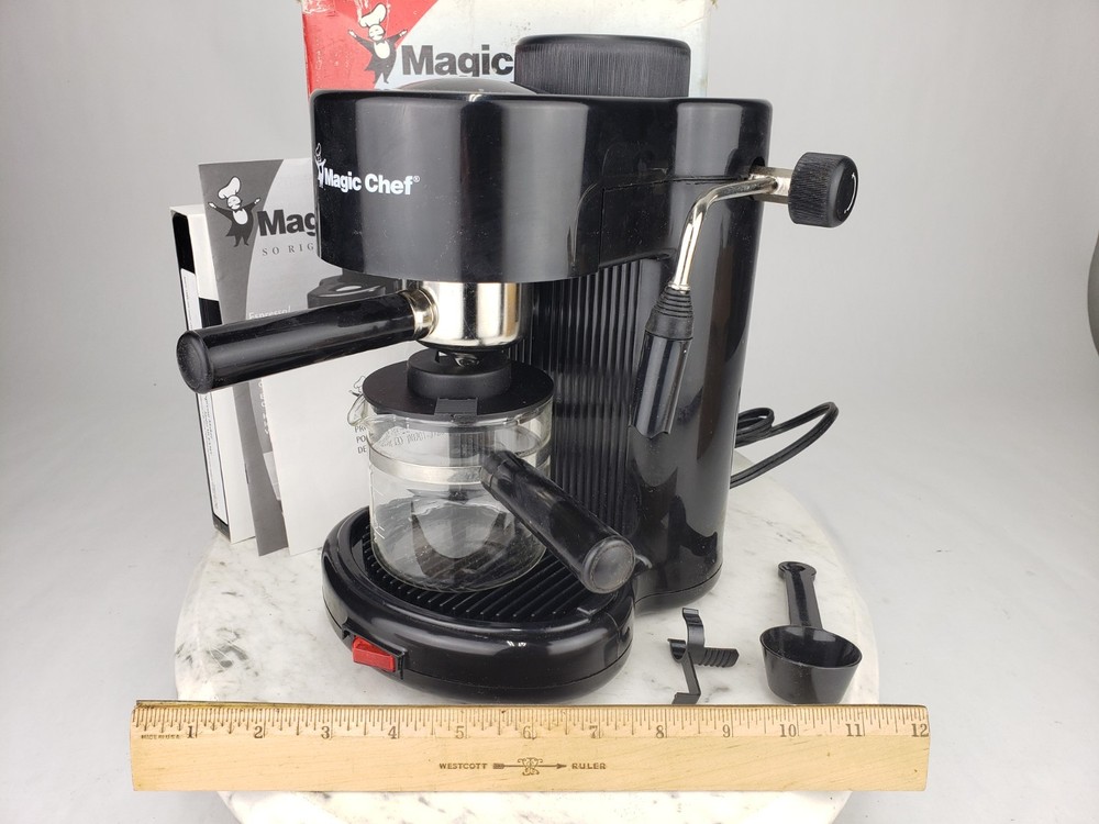Magic Chef Espresso Cappuccino Maker Machine - New Coffee MCEX98V