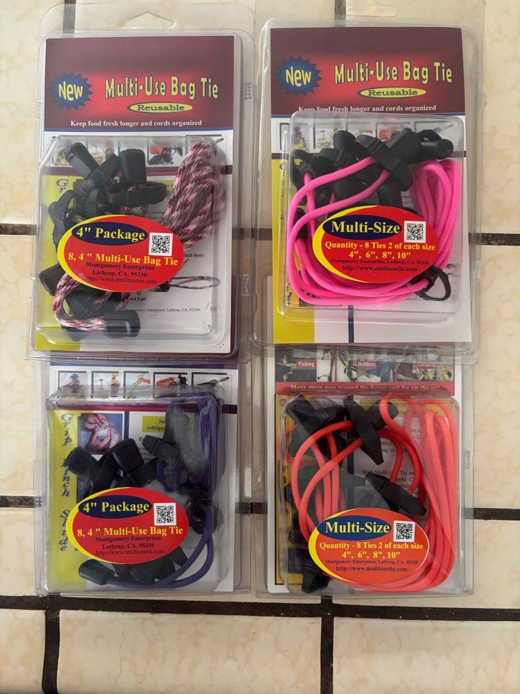Multi use pull ties (FOUR PAK)