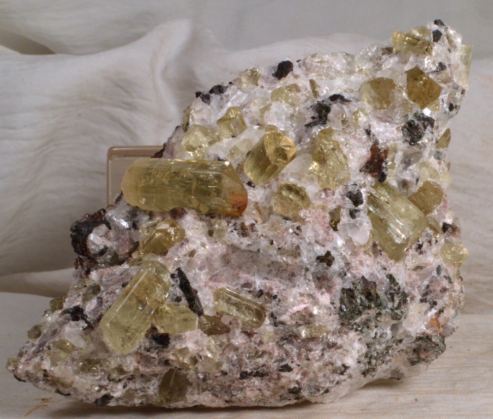 #5590 Apatite-Durango, Mexico-Gem Quality-Loaded with Gemmy Crystals