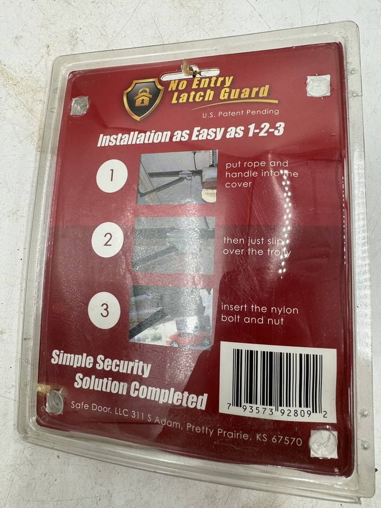 No Entry Latch Guard