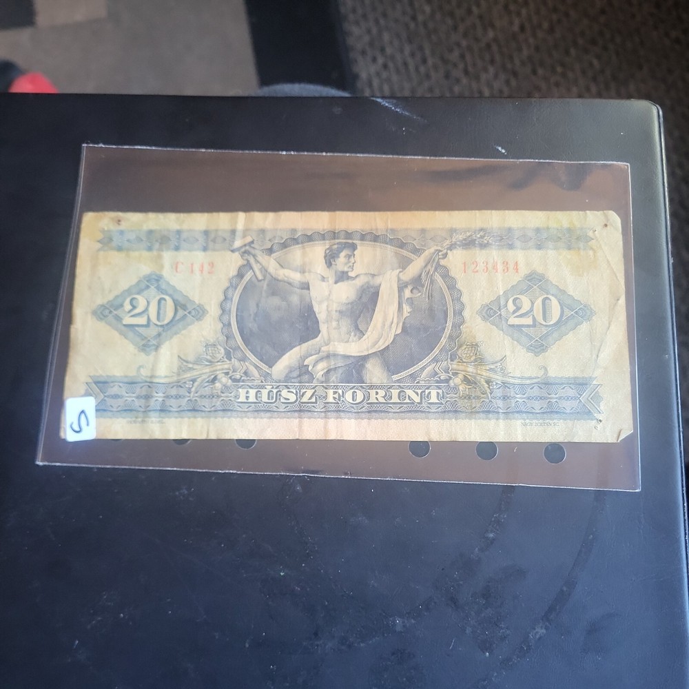 20 Husz Forint Old Bank Note