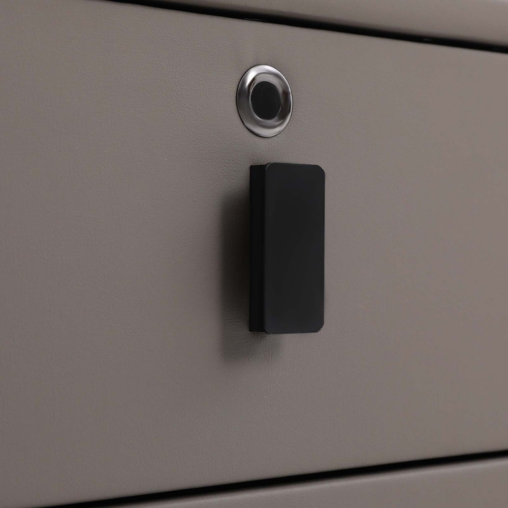 Bluetooth Speaker Smart Bedside Table With Light USB& Wireless Charging Modern