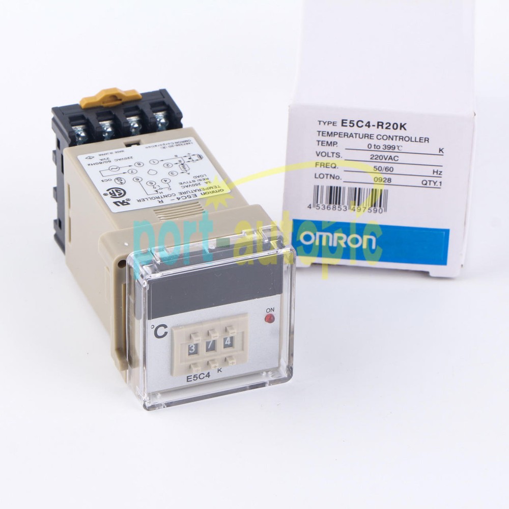 ONE E5C4-R20K 220VAC Temperature Controller 0-399°C NEW