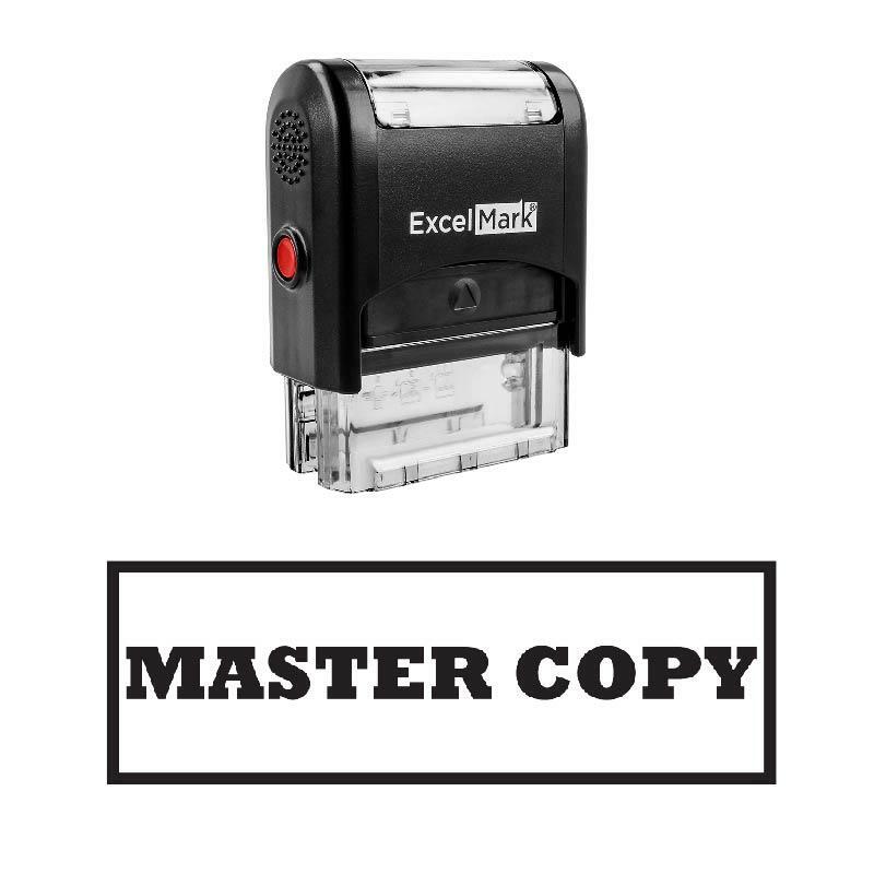 MASTER COPY Stamp - Self-Inking / Black