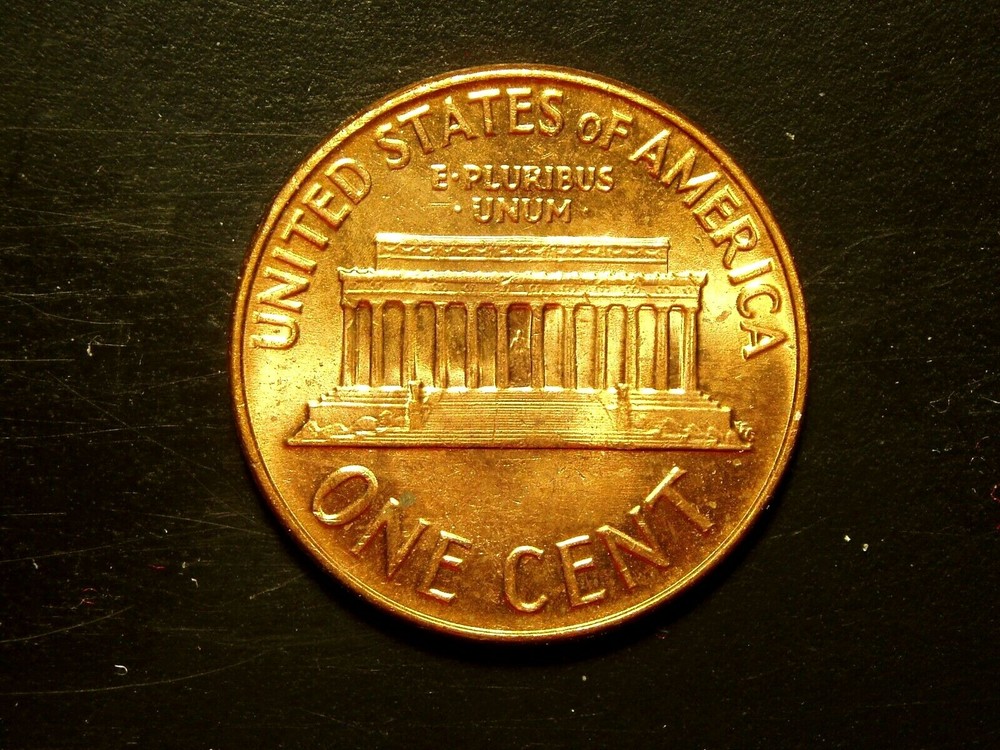 1963 ONE AU LINCOLN MEMORIAL CENT #5