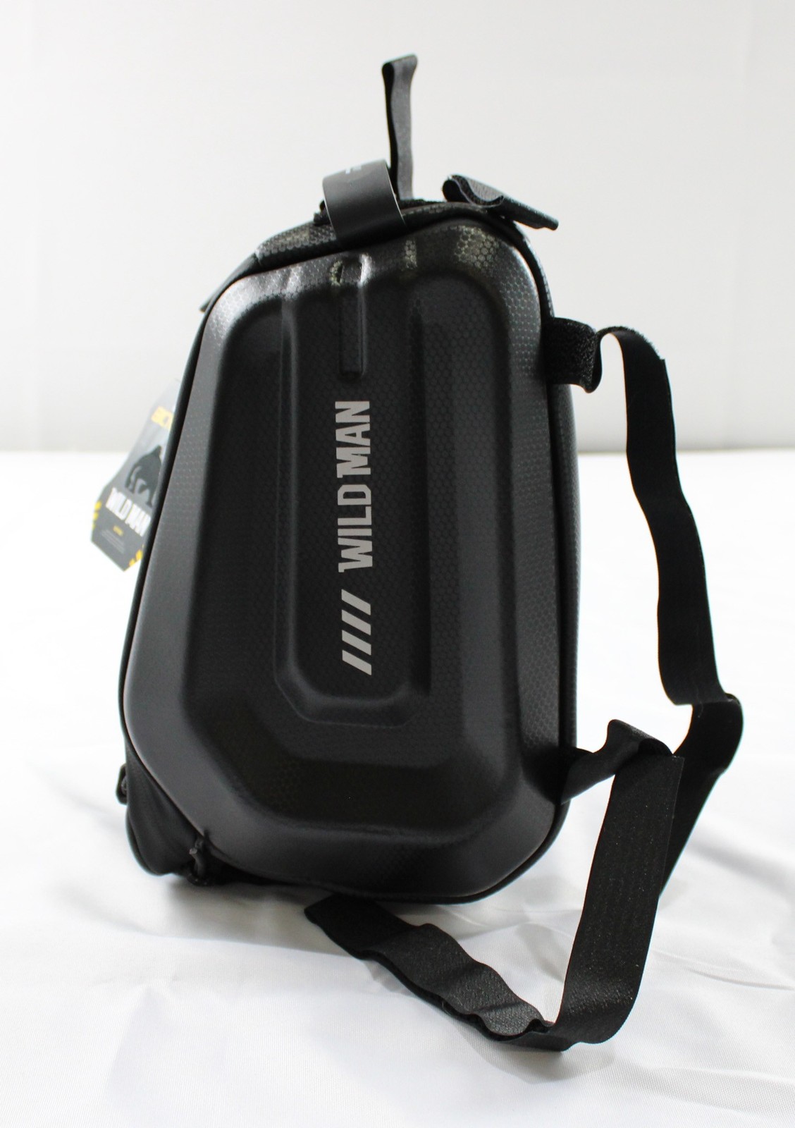 Wild Man Men's Waterproof Hard-Shell Bicycle Bag AC2 Black One Size NWT