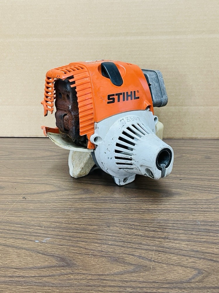 STIHL FS130R String Trimmer Engine Head 36cc Project Turns Over UNTESTED Read🛠️