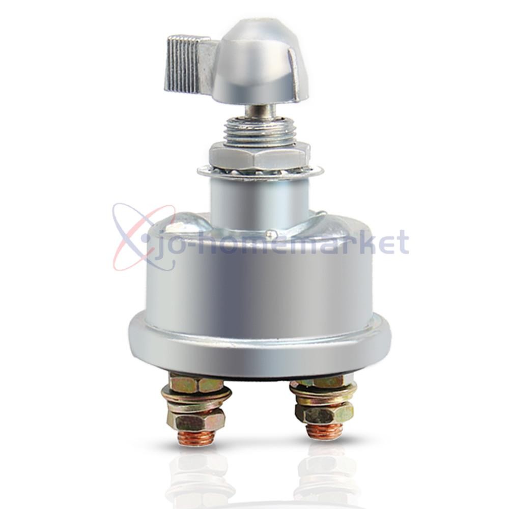 12V Master Battery Disconnect Switch 2 post SPST Kill Cut-Off Nascar Marine ATV