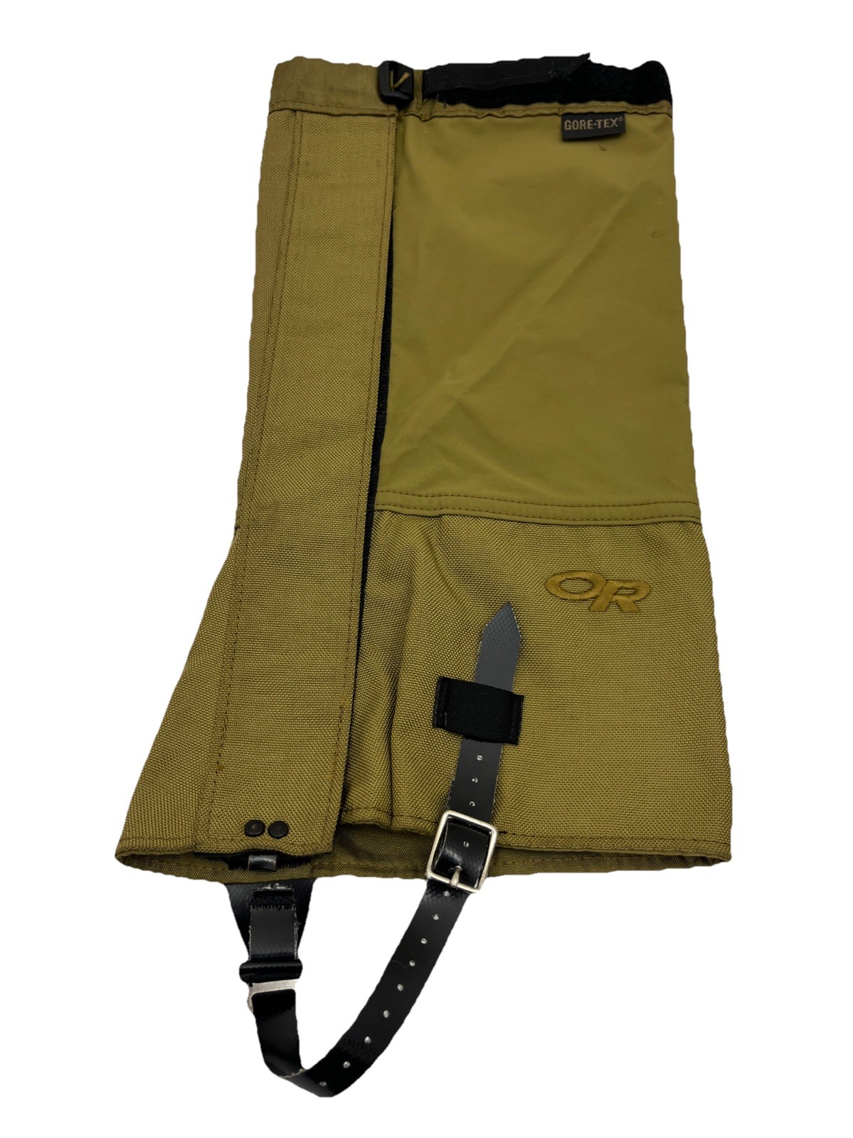 US Military Issued Outdoor Research Expedition Boot Gaiters, Coyote SIZE Medium