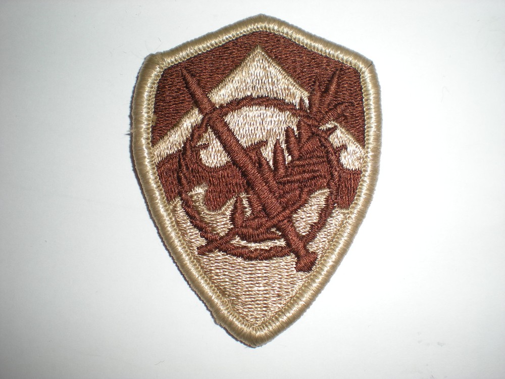 US ARMY 350TH CIVIL AFFAIRS COMMAND PATCH - DESERT