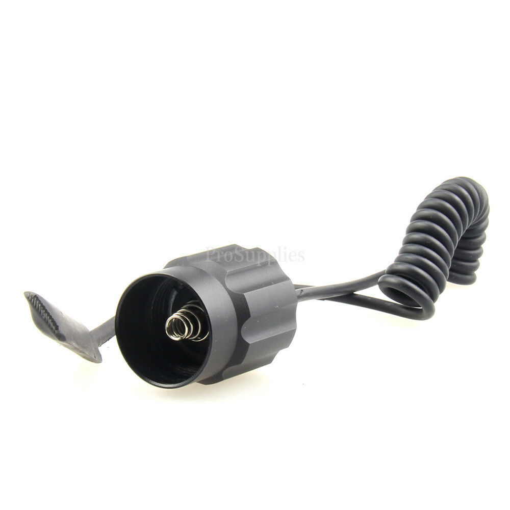 Tactical Alluminum Flashlight 220 Lumens Strobe Flash Light w/ Mount