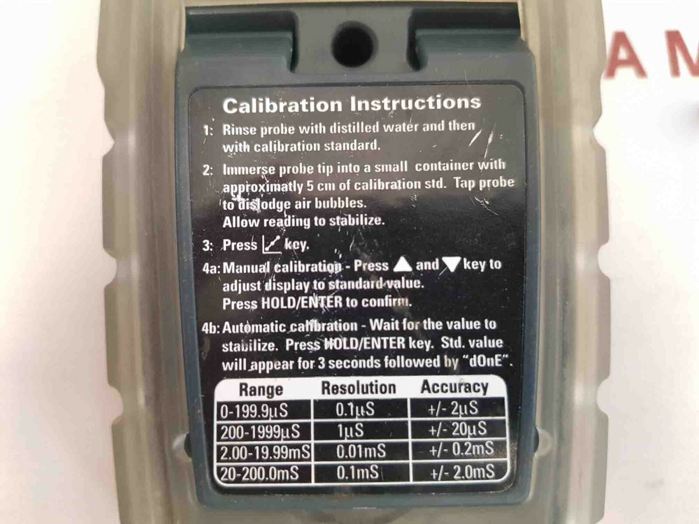 Ashland conductivity meter water treatment