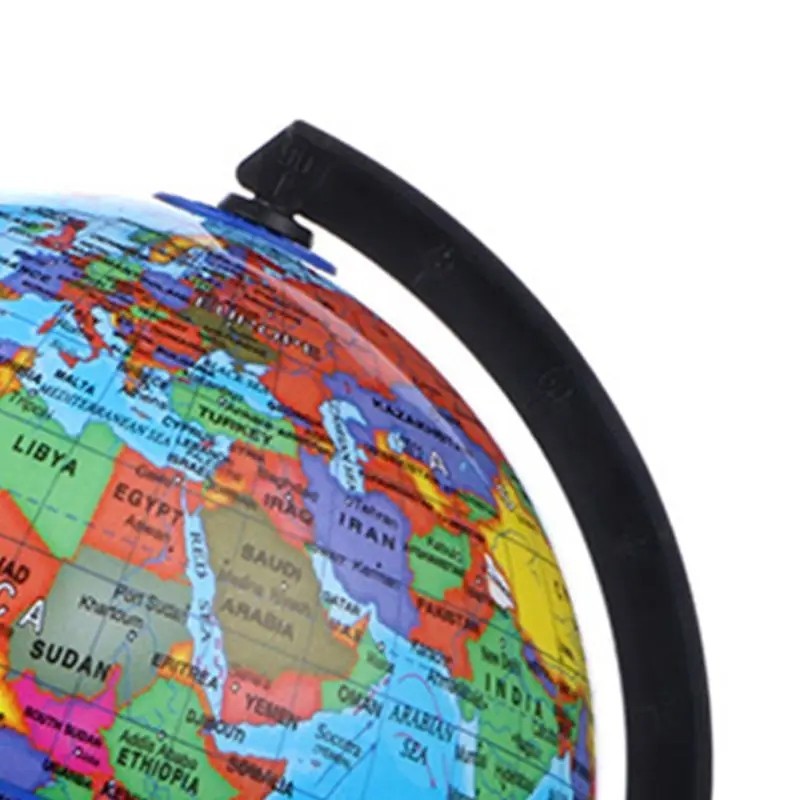 WORLD GLOBE EARTH Map Rotating Geography Ocean Classroom Learning Desktop 6