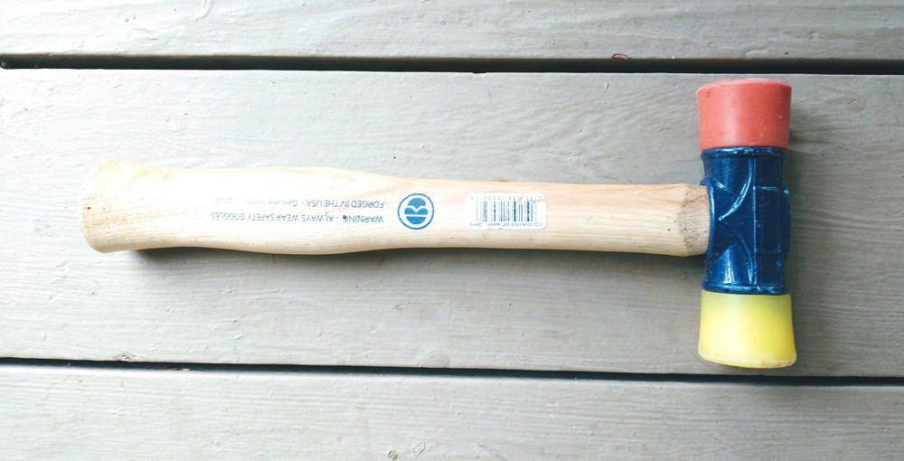Estwing DFH12 Pro Soft & Hard Dual Tips Hammer  Hickory Handle