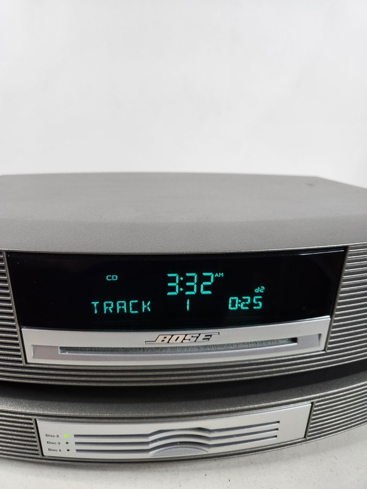 Bose Wave Music System CD Player Model With Multi CD Changer Remote Tested