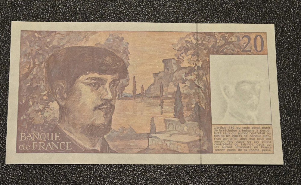 FRANCE 20 Francs 1991, Original UNC, Uncirculated,