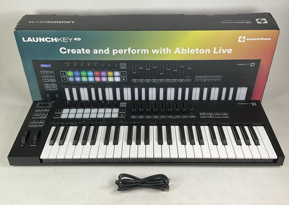 Novation Launchkey 49 MK3 Midi Controller Keyboard With Ableton Live