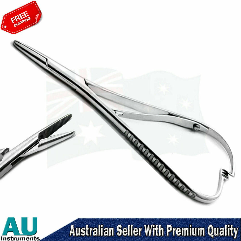 Dental Bracket Placing Bending Instruments Ligature Kit Needle Holder Forceps