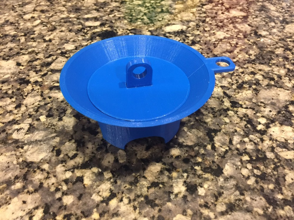 3D Printed Funnel For Dillon 550 650 750 Reloading Press
