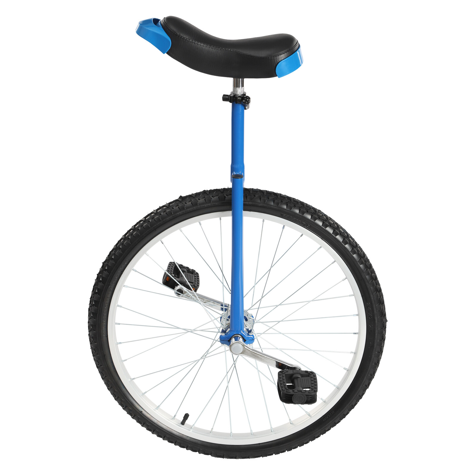 Unicycle with Excellent Steel Frame Leakproof Tire Adjustable Height for Outdoor