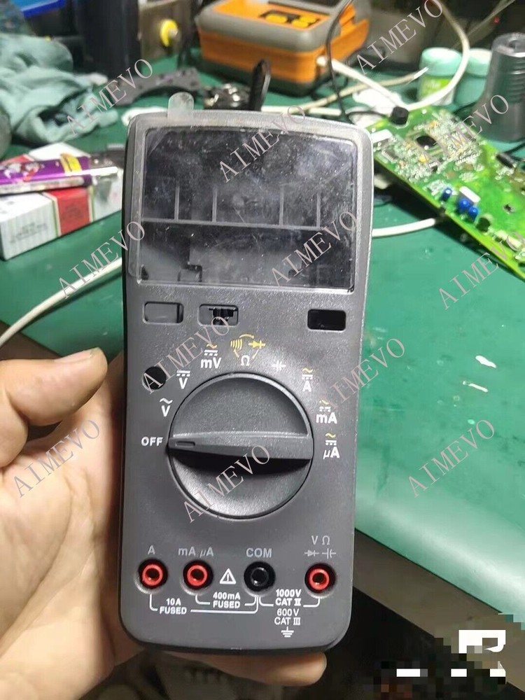 1 PCS Front Cover + Back Case Housing Shell FIT FOR FLUKE 15B+  Multimeter Case