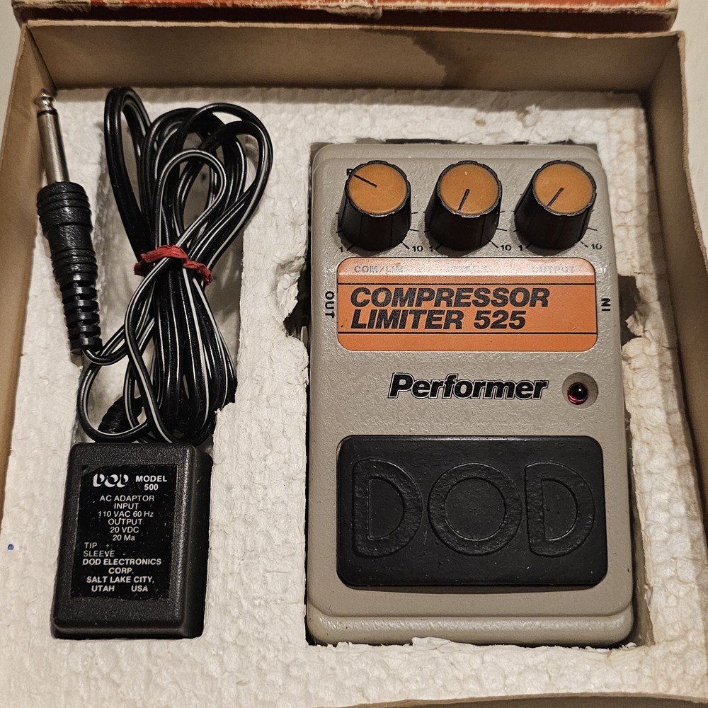 DOD 525 Compressor Limiter Sustainer Booster Ship World Wide