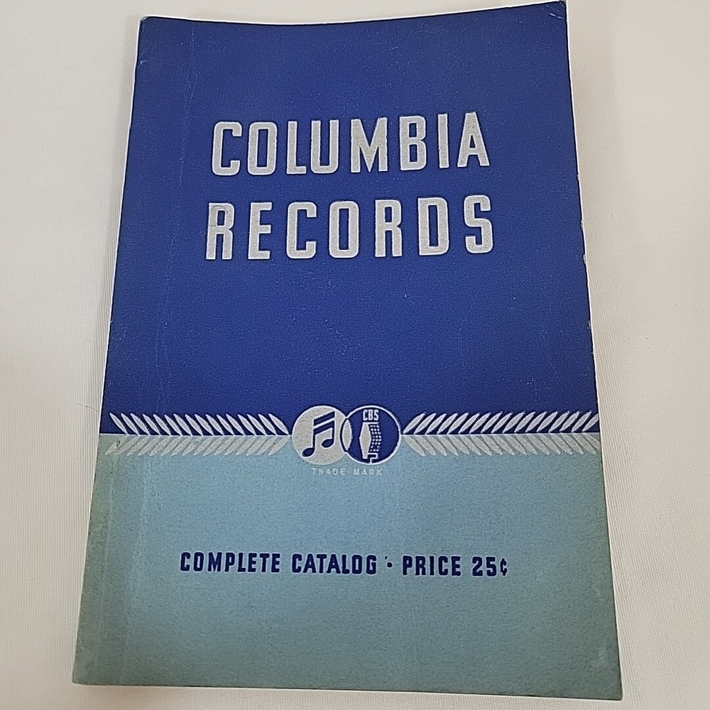 1939 Columbia Records Complete Catalog