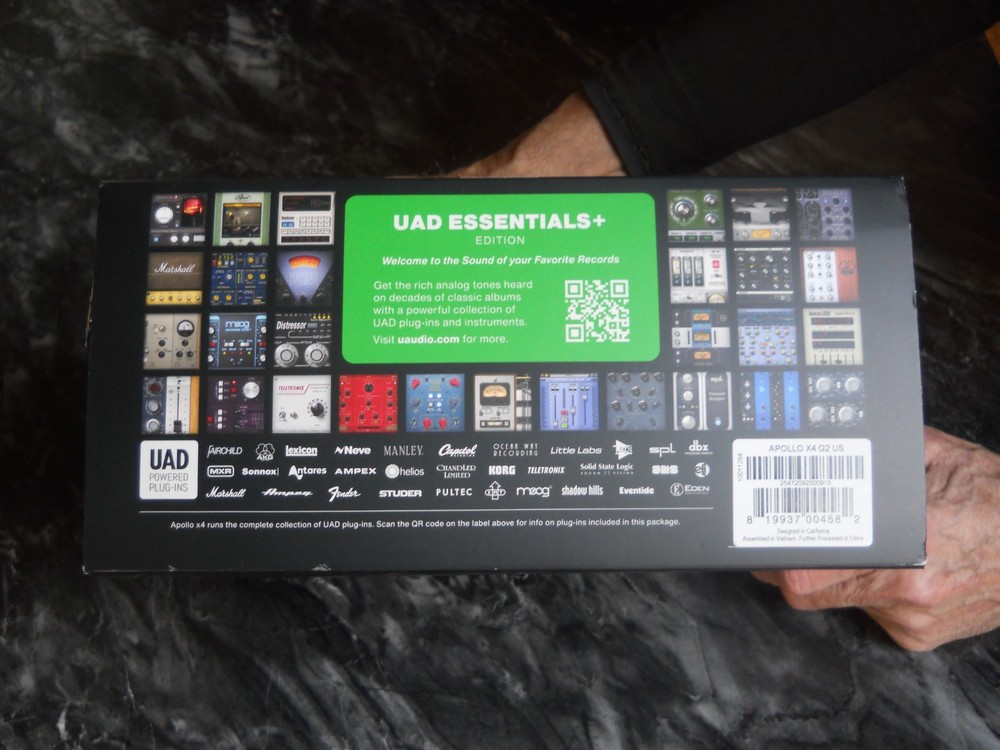 Universal Audio Apollo X 4 Gen 2 Essentials+Thunderbolt Audio Interface UAD DSP