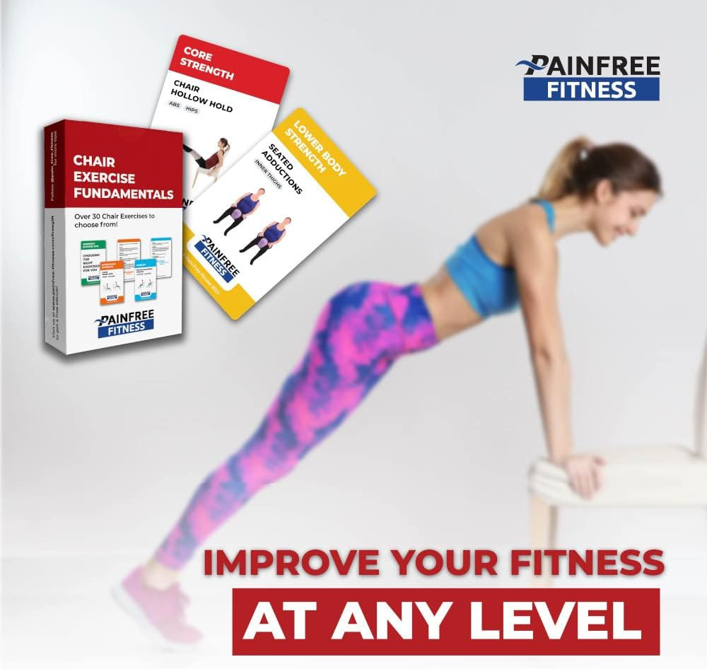 Exercise Flash Cards - Workout Cards Deck - Exercise Cards for Home Workouts