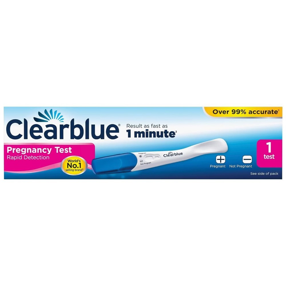 Clearblue Pregnancy Test, Rapid Detection