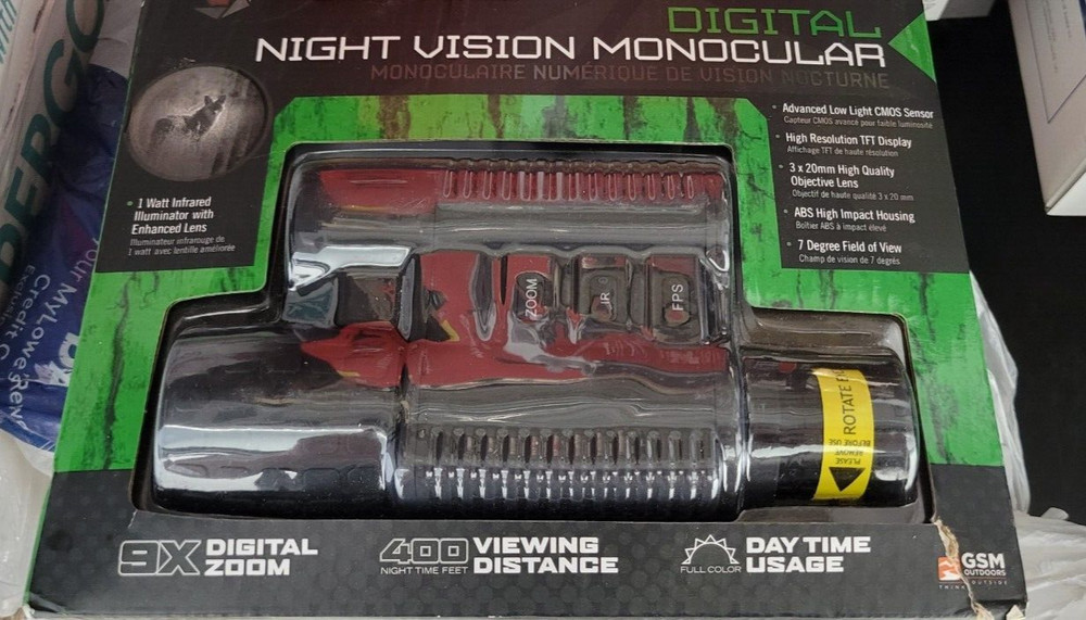 Stealth Cam Digital Night Vision Monocular STC-NVM