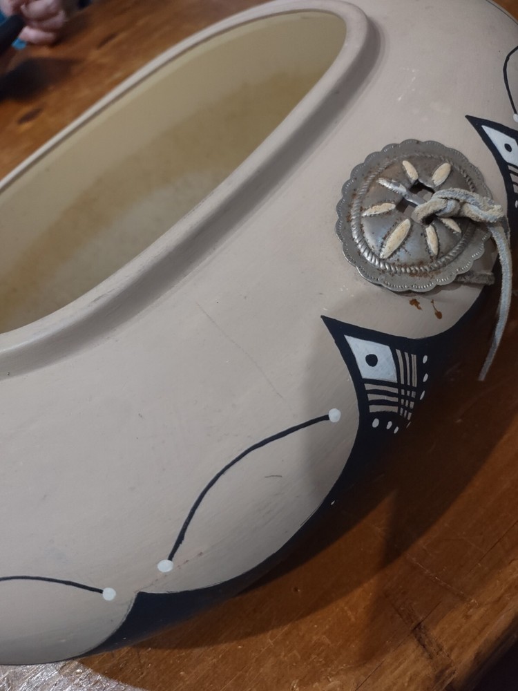 Native American Pottery Signed