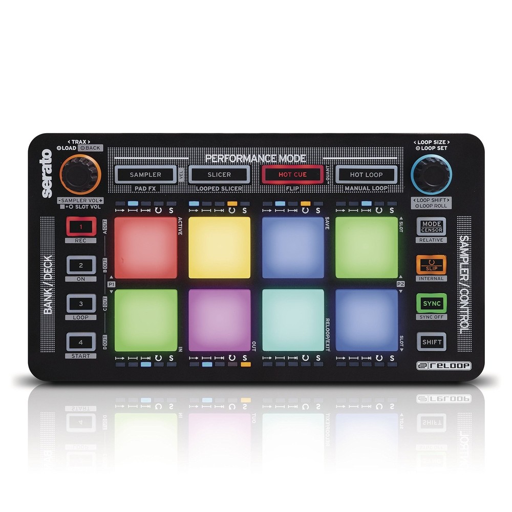 Reloop AMS-NEON Neon USB Modular Pad Controller for Serato DJ