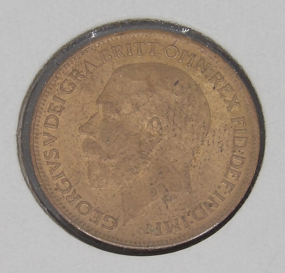Great Britain 1918 Farthing