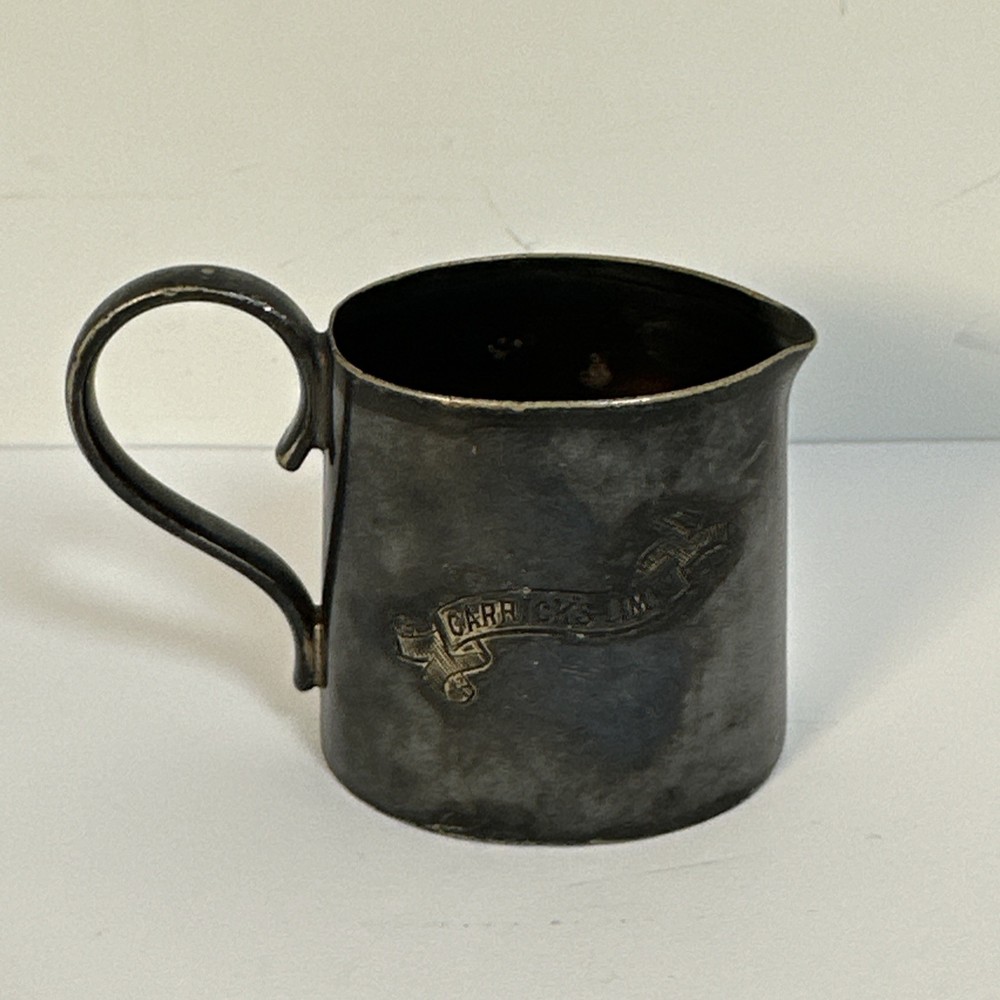 Tiny Silver Plate Pitcher Walker & Hall Sheffield England Carrick's Limtd