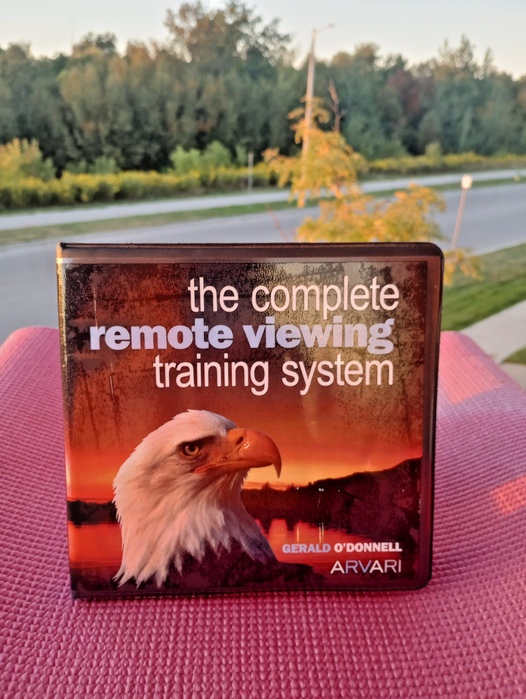 GERALD O'DONNELL  "ARVARI Remote Viewing Training system  Preowned 8 DISC SET
