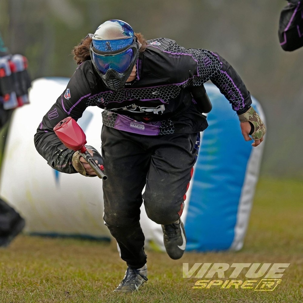 IR² Red VIRTUE Spire IR² Electronic Paintball Loader/Hopper
