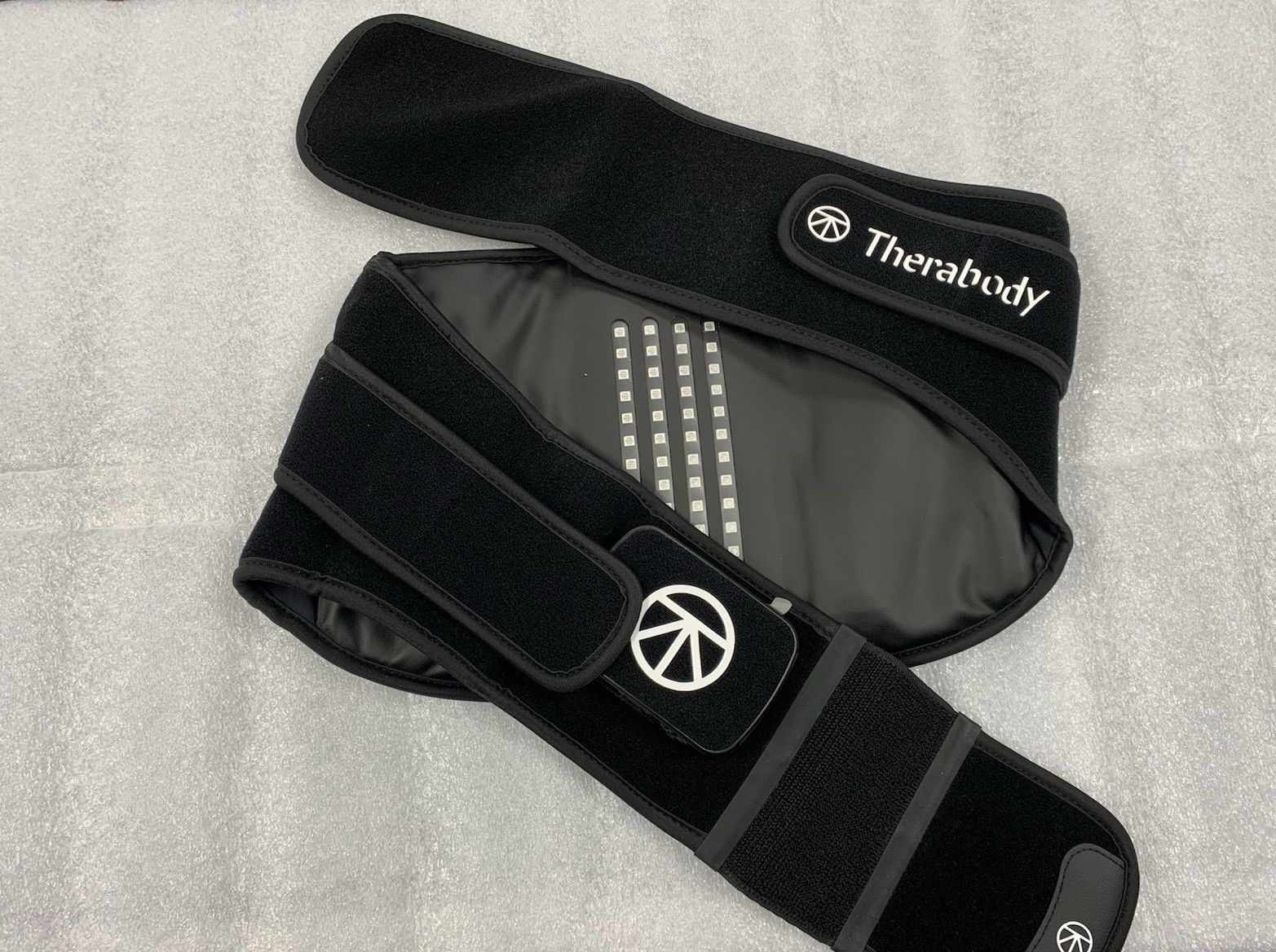 Therabody Thermback LED 4-In-1 Back Wrap W/ Heat  Far Infrared Vibration **Used*
