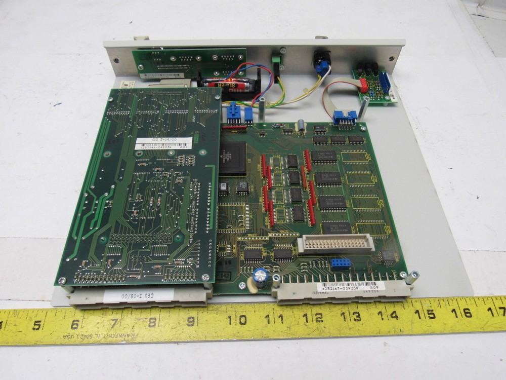 Indramat CPUB03-01-FW MT-CNC Serial Interface Controller Module W/Key