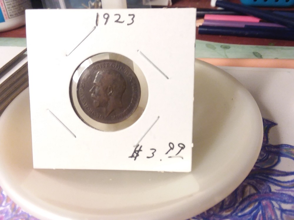 1925 British Farthing - George V